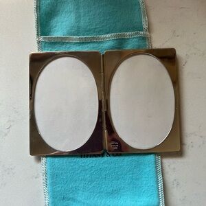 Tiffany & Co. Silver Foldable Double Picture